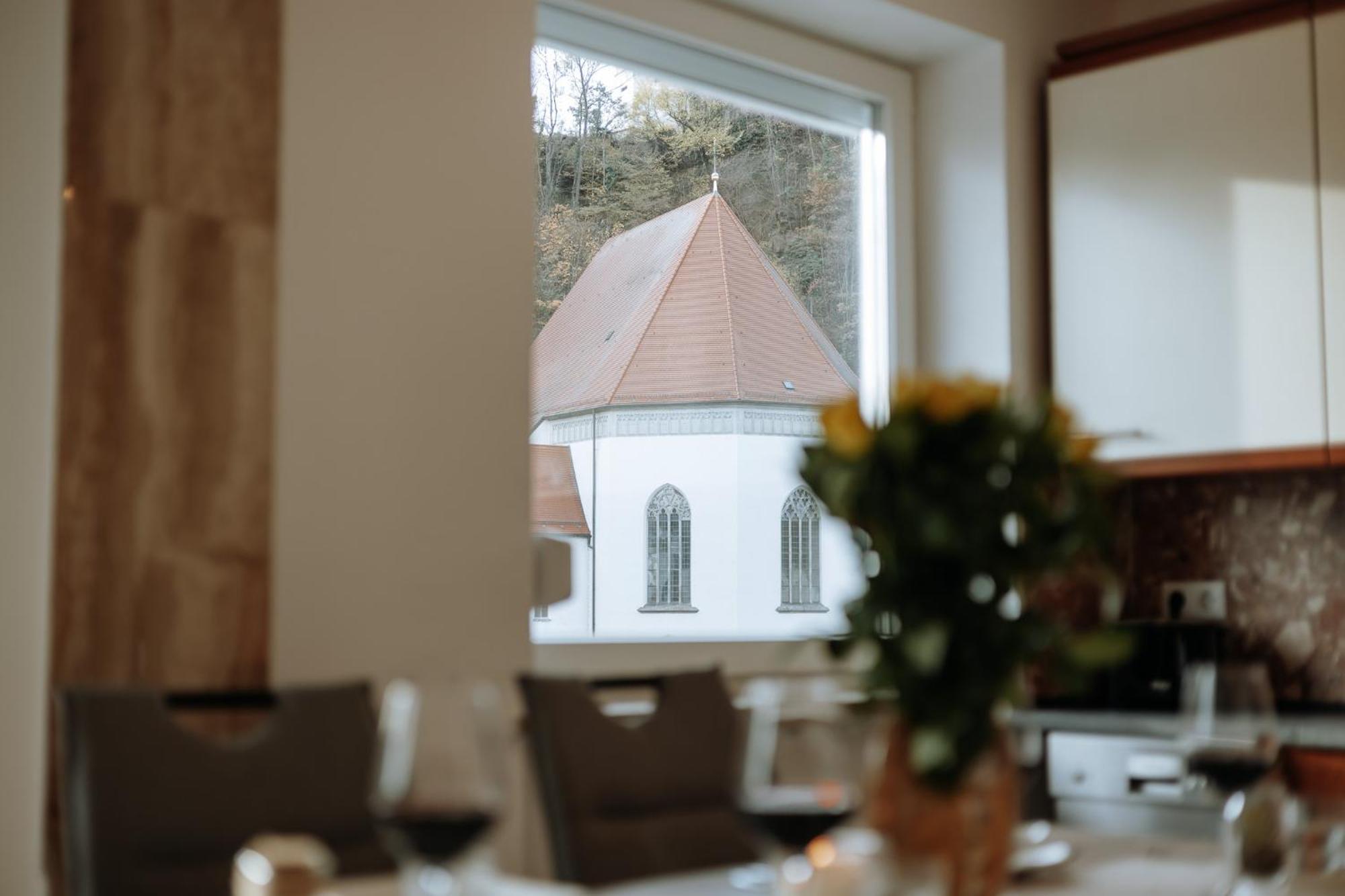 Stilvolles Appartement Mit Blick Auf Das Dreifluesse-Eck พัสเซา ภายนอก รูปภาพ