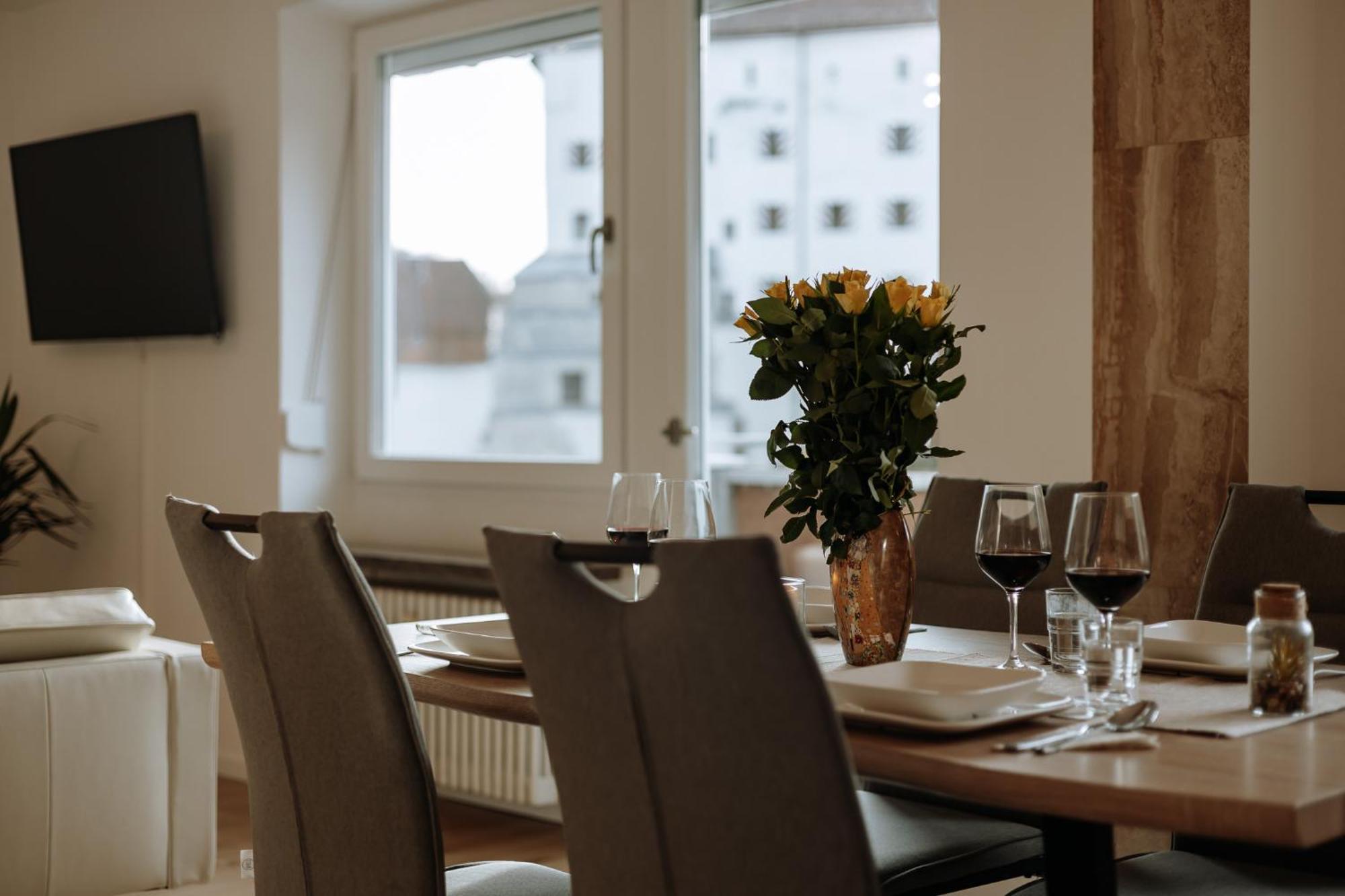 Stilvolles Appartement Mit Blick Auf Das Dreifluesse-Eck พัสเซา ภายนอก รูปภาพ